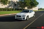Infiniti Q50 on Vossen Wheels (VFS5) 2016 года
